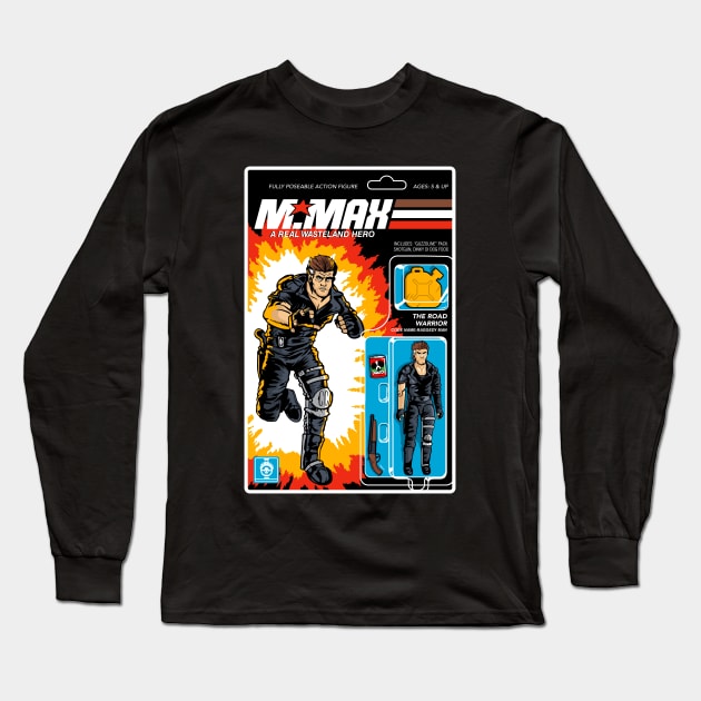 M.Max - Real Wasteland Hero Long Sleeve T-Shirt by demonigote